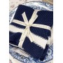 Набор салфеток knitted Alice dark blue 32х32 см 3 шт